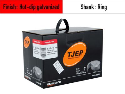 Tjep ZE 25/50 - 835051- coil nails hot-dip galvanized