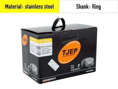 Tjep ZE 25/50 - 835351 - coil nails V4A stainless steel