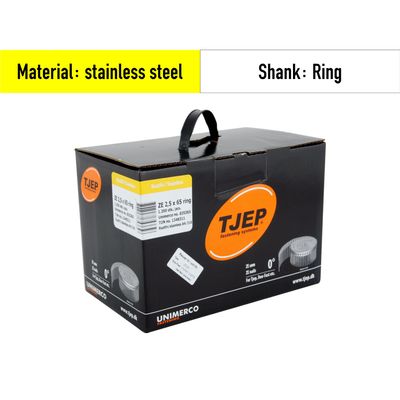 Tjep ZE 25/65 - 835365 - coil nails V4A stainless steel
