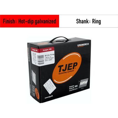 Tjep GR Strip Nails - Hot-dip galvanized - Ring shank