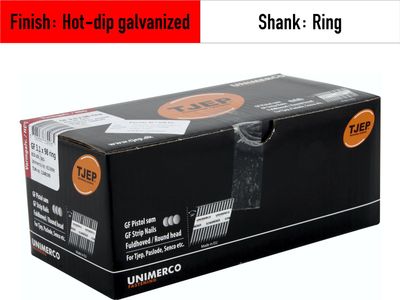 Tjep GF 31/98 Strip Nails - 833098 - hot-dip galvanized