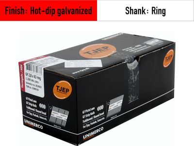 Tjep GF 28/63 Strip Nails - 833063 - hot-dip galvanized