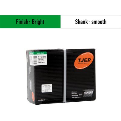 Tjep GR 28/75 Strip Nails - 834375 - bright - smooth shank