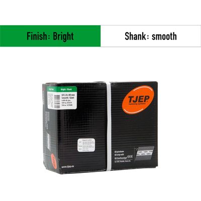 Tjep GR 28/80 Strip Nails - 834379 - bright - smooth shank