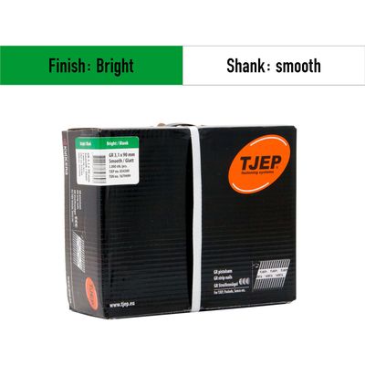 Tjep GR 31/90 Strip Nails - 834389  - bright - smooth shank
