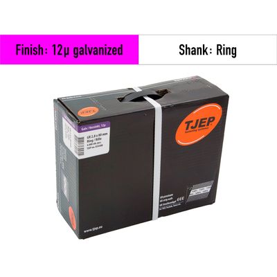 Tjep GR 28/80 Strip Nails - 834580 - 12µ galvanized - ring shank