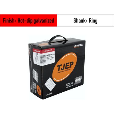 Tjep GR 31/90 Strip Nails - 834090 - hot-dip galvanized - ring shank