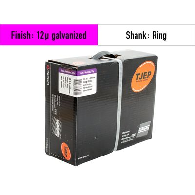 Tjep GR 31/80 Strip Nails - 837581 - 12µ galvanized - ring shank