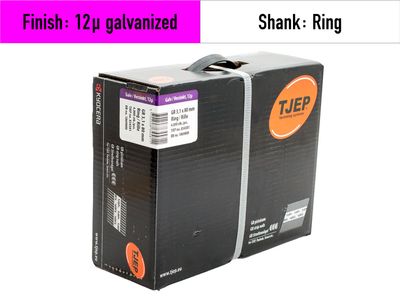 Tjep GR 31/80 Strip Nails - 837581 - 12µ galvanized - ring shank