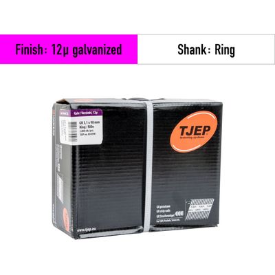 Tjep GR 31/98 Strip Nails - 834598 - 12µ galvanized - ring shank