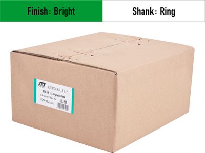 Tjep FH 38/130 Strip Nails - 107403 - bright - smooth shank
