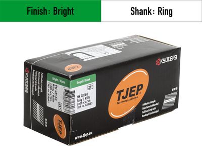 Tjep FH 28/63 Strip Nails - 838063 - bright - ring shank