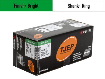 Tjep FH 28/75 Strip Nails - 838075 - bright - ring shank