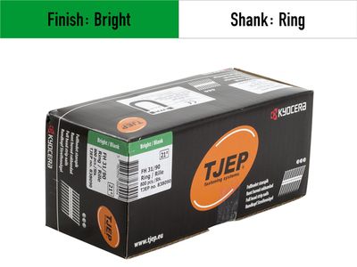 Tjep FH 31/90 Strip Nails - 838090 - bright - ring shank