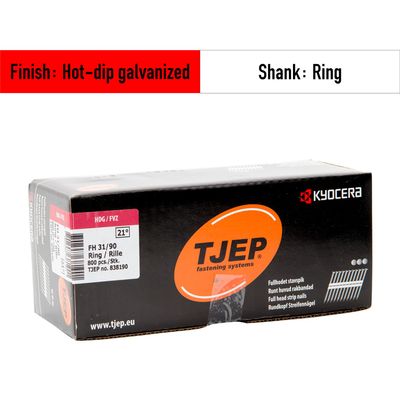 Tjep FH 31/90 Strip Nails - 838190 - hot-dip galvanized - ring shank