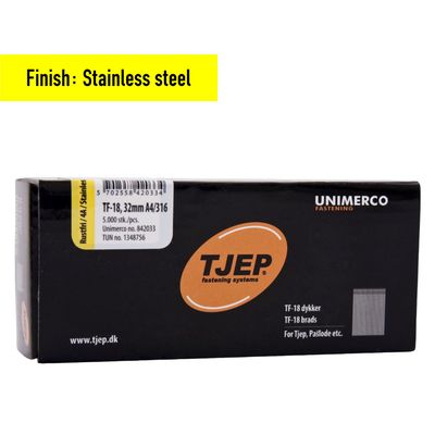 Tjep TF-18 Brad Nail - 32 mm - 842033 - Stainless steel