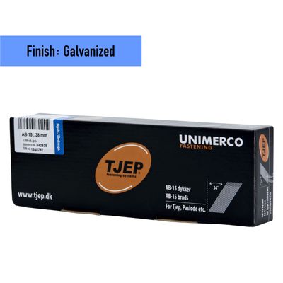 Tjep AB-15/38 Finish Nail - 38 mm - 842538 - Galvanized