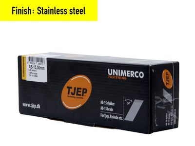 Tjep AB-15/50 Finish Nail - 50 mm - 842551 - Stainless steel