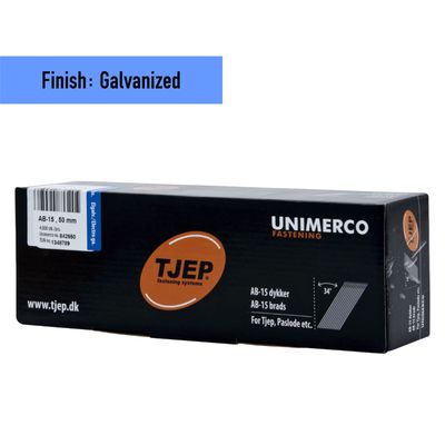 Tjep AB-15/50 Finish Nail - 50 mm - 842550 - Galvanized