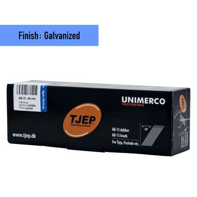 Tjep AB-15/64 Finish Nail - 64 mm - 842564 - Galvanized