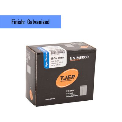 Tjep TF-16/19 Brad Nail - 19 mm - 842119 - Galvanized