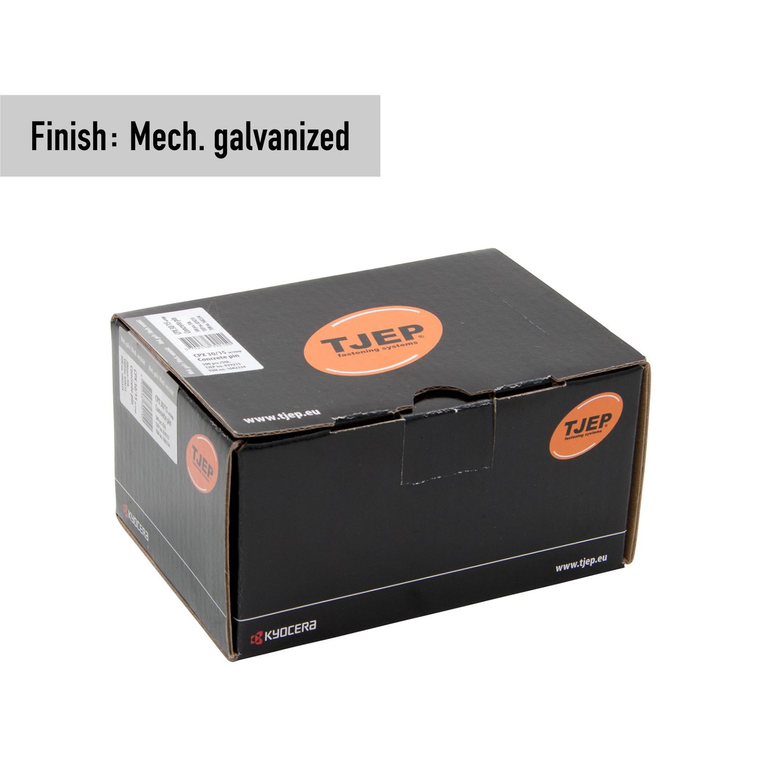 Tjep CPX 30/15 concrete nail - 15 mm - 839215 - Mech. Galvanized