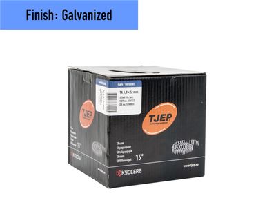 Tjep TA 30/22 roofing nail - 22 mm - 836122 - Galvanized