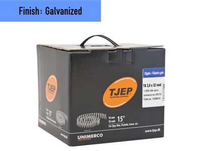 Tjep TA 30/32 roofing nail - 32 mm - 836132 - Galvanized