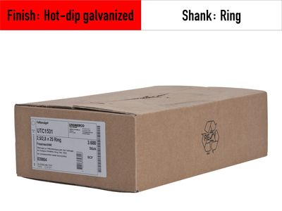 Tjep PC 2.5x25 haften nail - 25 mm - 839804 - Hot-dip galvanized