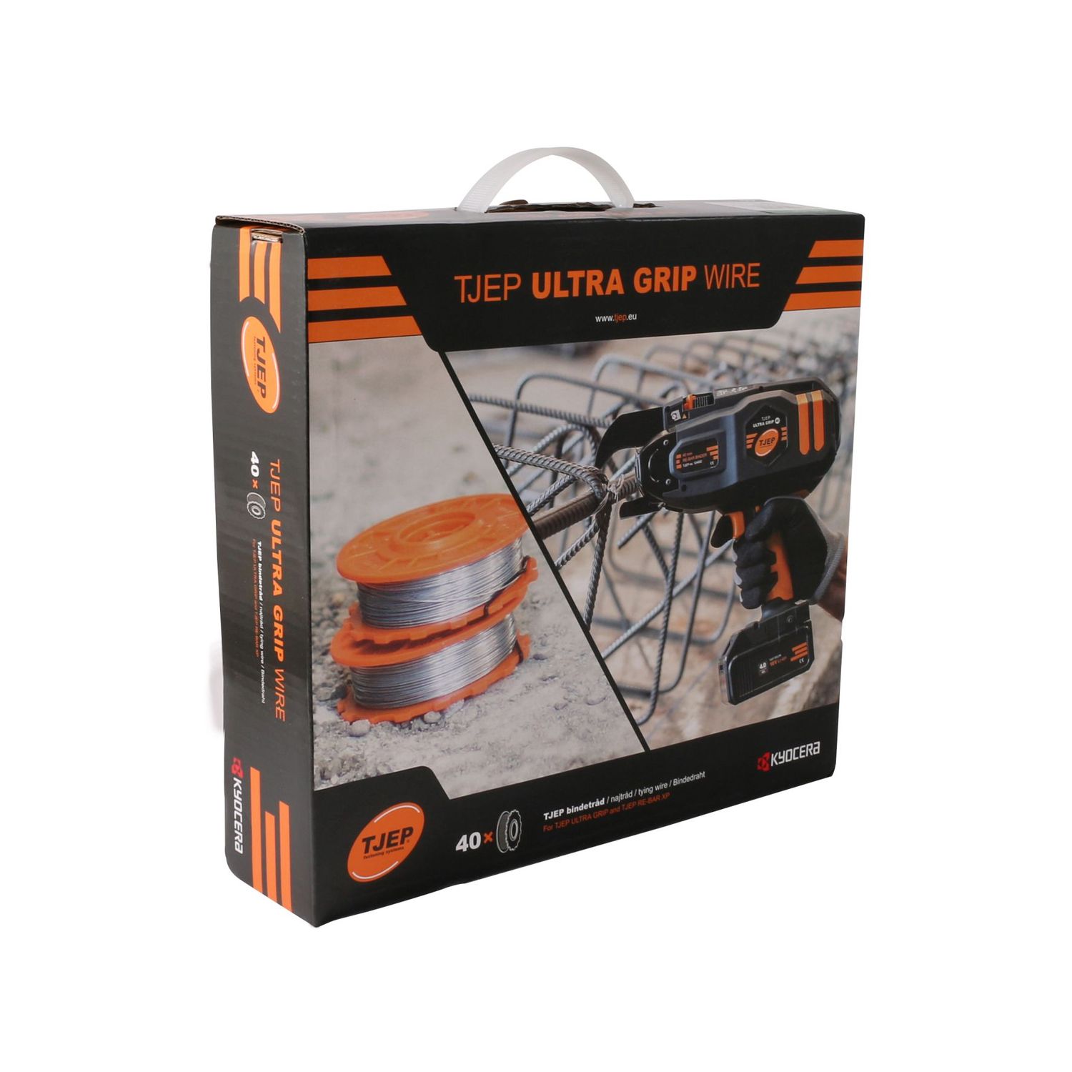 Tjep Ultra Grip wire (40x) - 124156 - bright