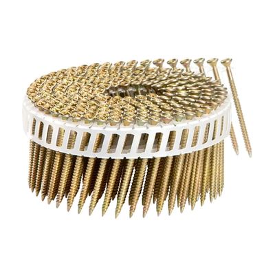 Coil Nail Screw Scrail - Plastic-Collated - 15°