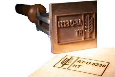 ISPM Nr. 15 Branding iron T6 - 400 Watt - IPPC
