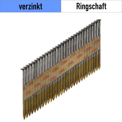 Strip Nail Senco 2.9 x 50 mm - GE51AABKR - galvanized - ring - 2.000 nails