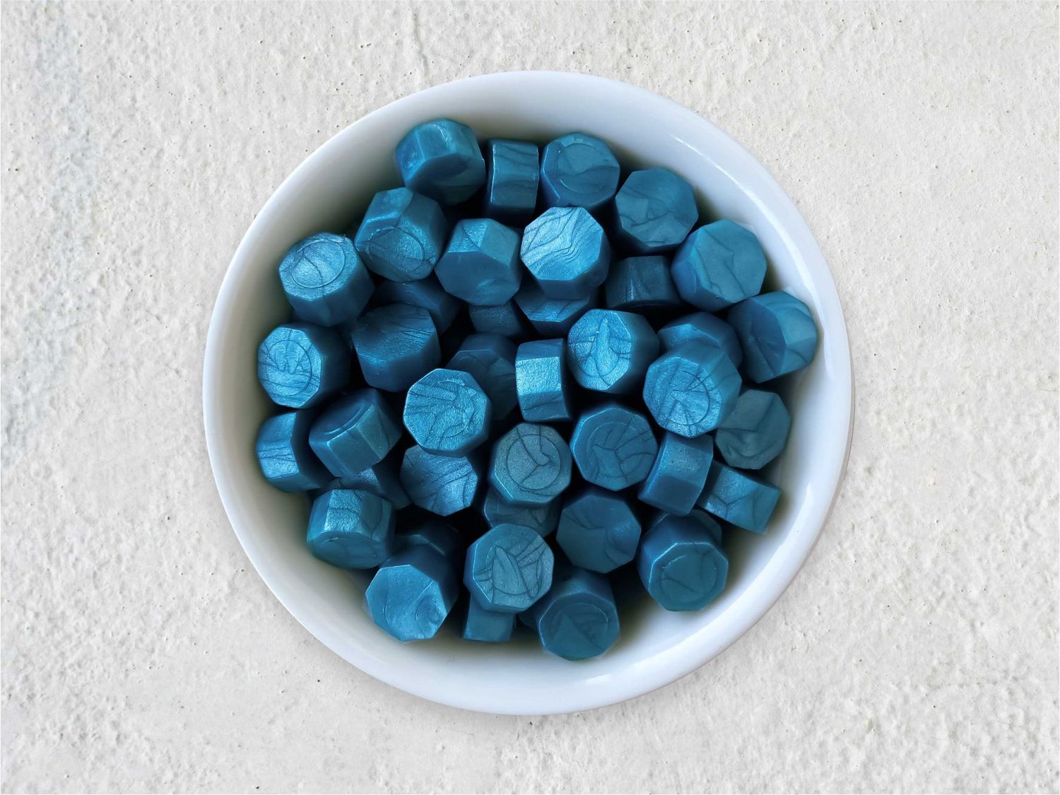 Pearl Sealing Wax - Cyan Blue