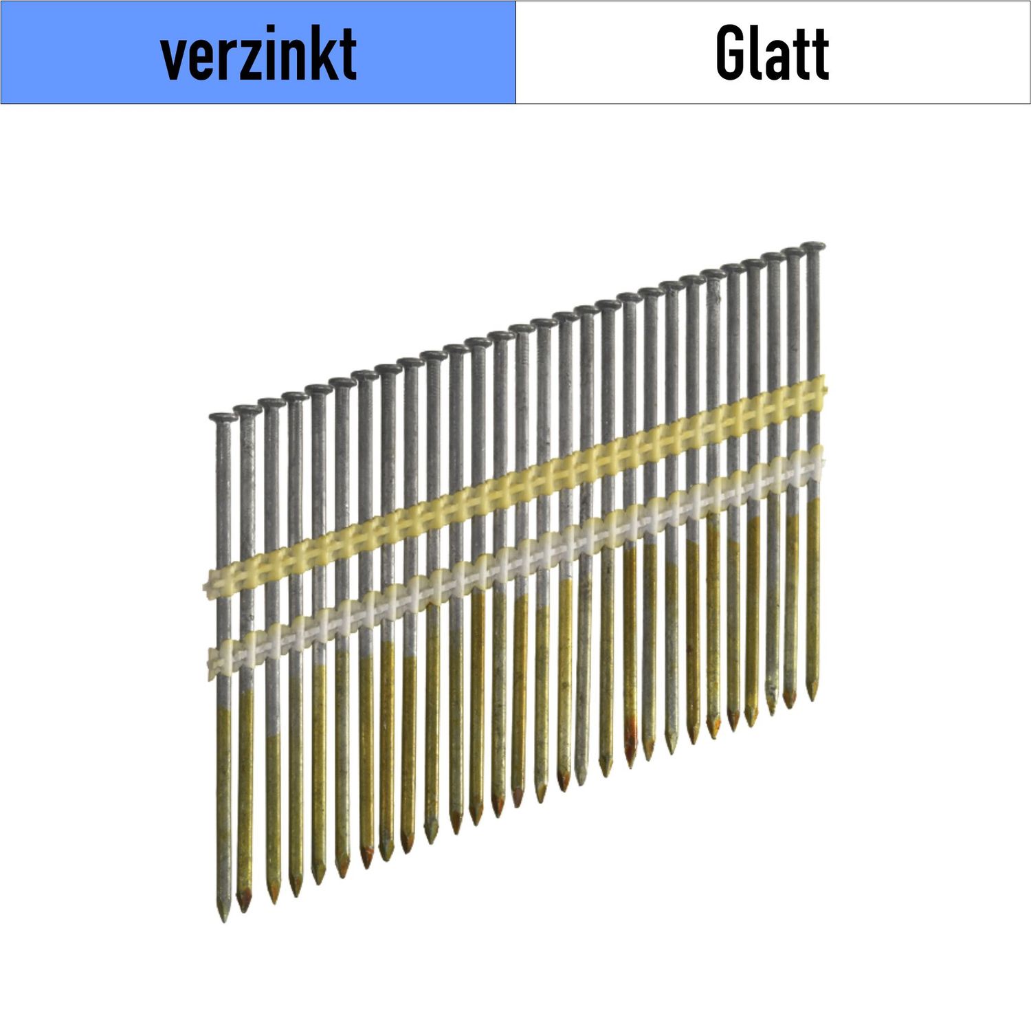 Strip Nail Senco OD65AABE - 4.2 x 130 mm - galvanized - smooth - 840 nails