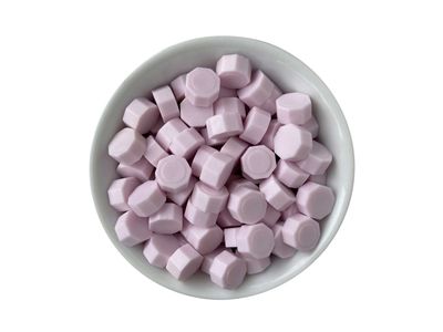 Sealing Wax Beads in Glass Bottle - Cherry blossom