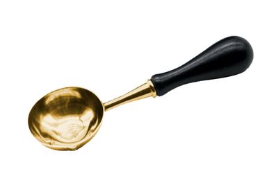Spoon for melting sealing wax