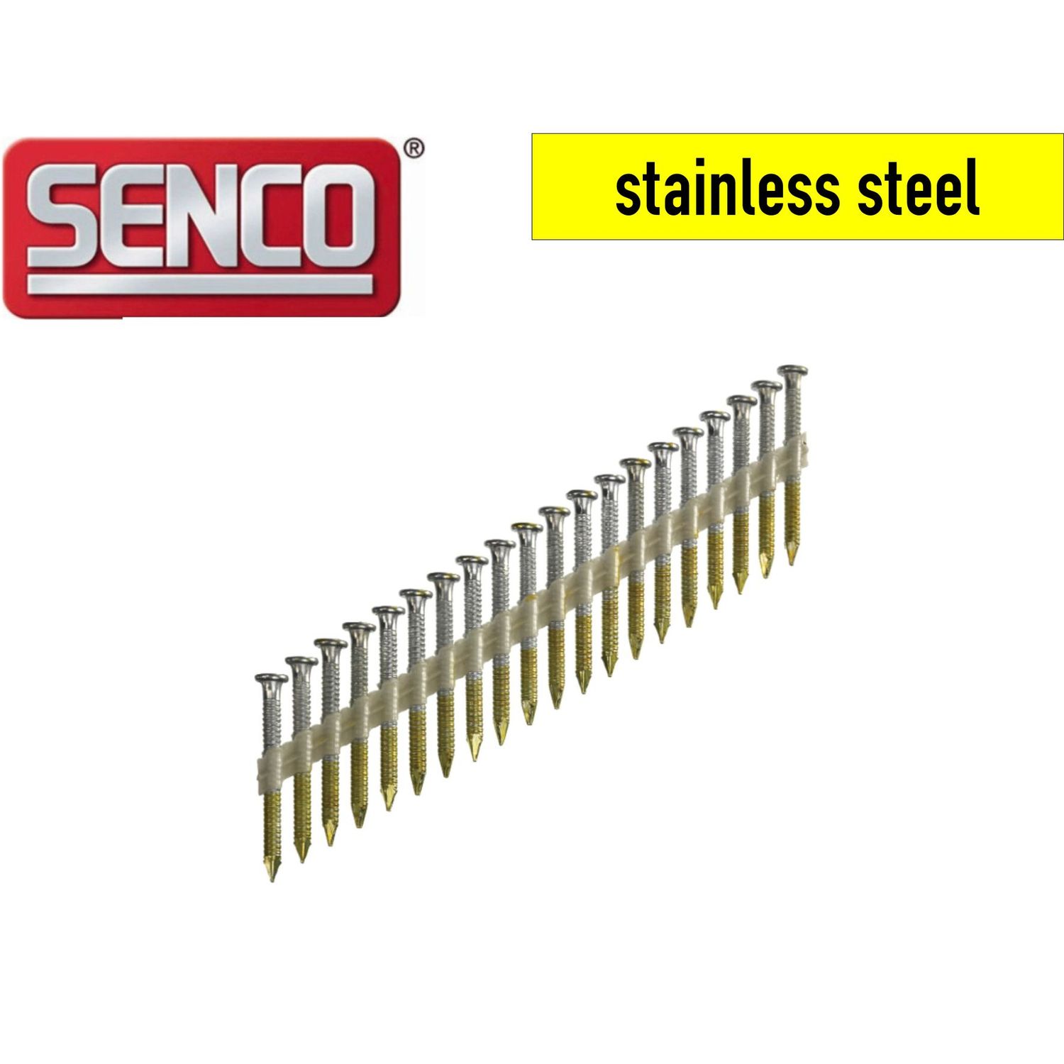 Senco NN18AGBMR Anchor Nail 4.1x40 mm - Stainless steel - 1.000 nails