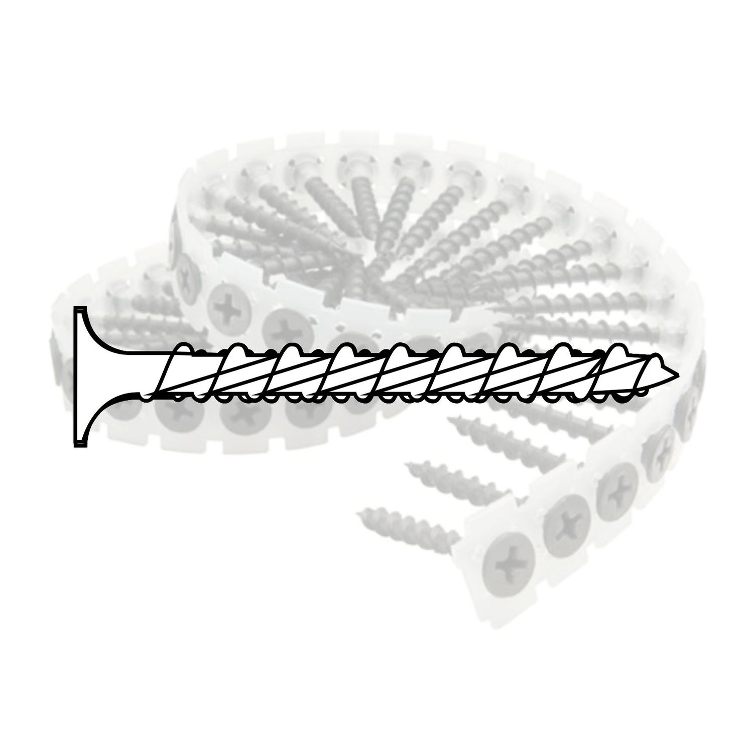 Senco 39B45MP Collated Screws - 3.9 x 45 mm