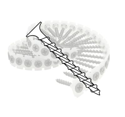 Senco 39A25MP Collated Screws - 3.9 x 25 mm