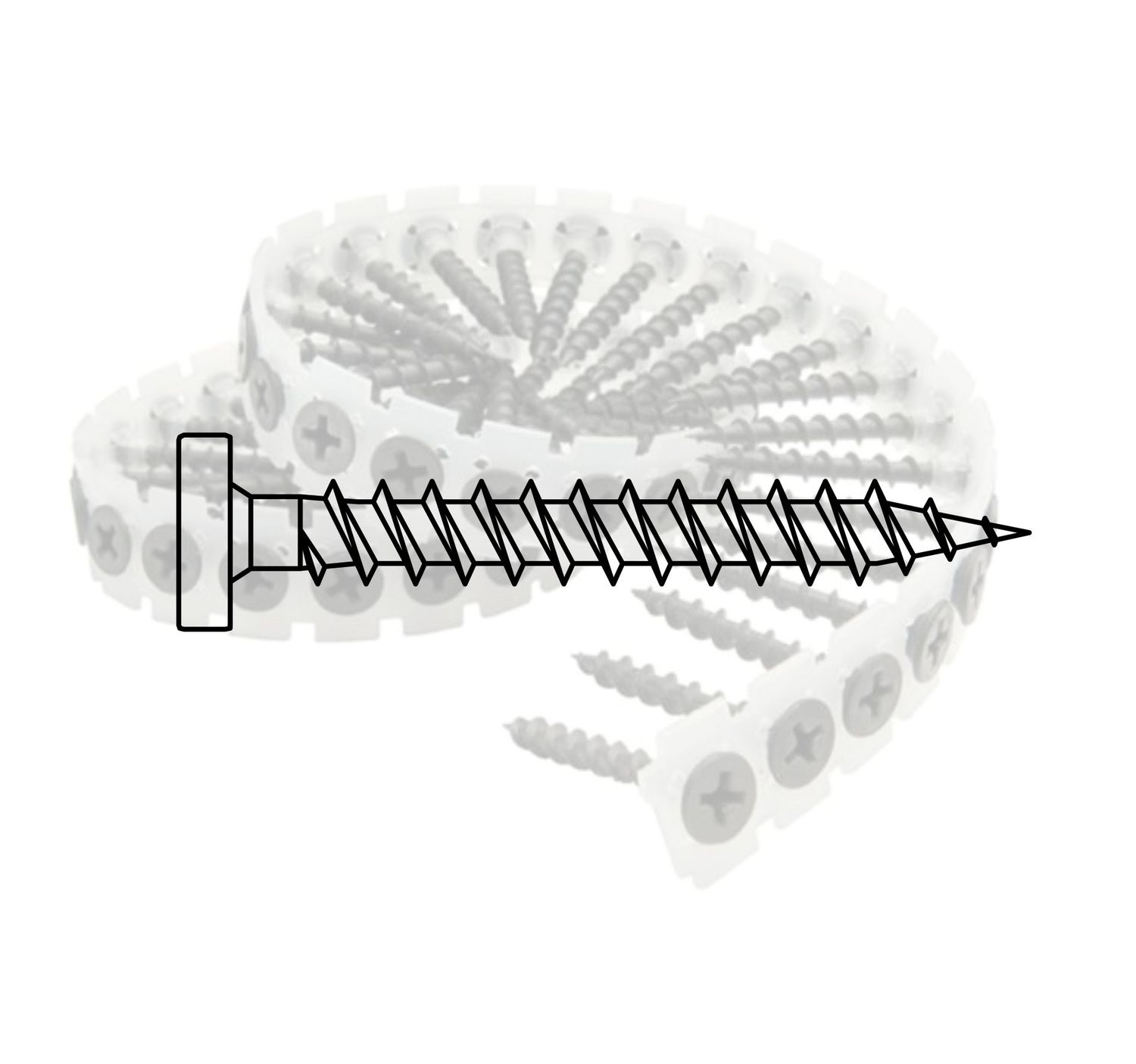 Senco 42UM38MP Collated Screws - 4.2 x 38 mm