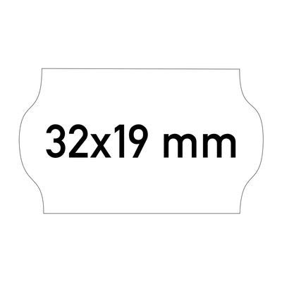 Price tags 32x19 mm