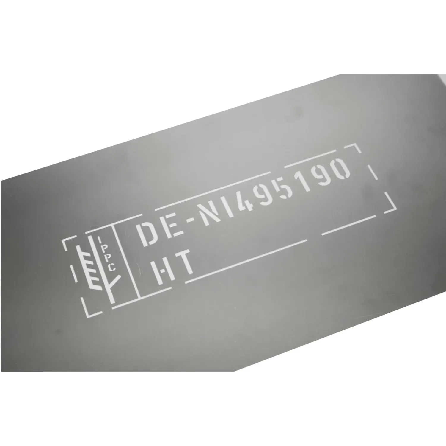 IPPC Stencil ISPM Nr. 15 - Aluminium