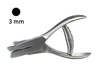 Pince de controle - Pince perforatrice 25 - 3 mm trou