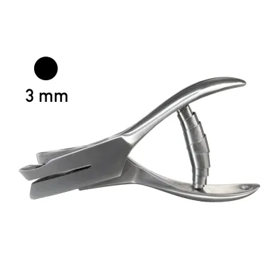 Pince de controle - Pince perforatrice 25 - 3 mm trou