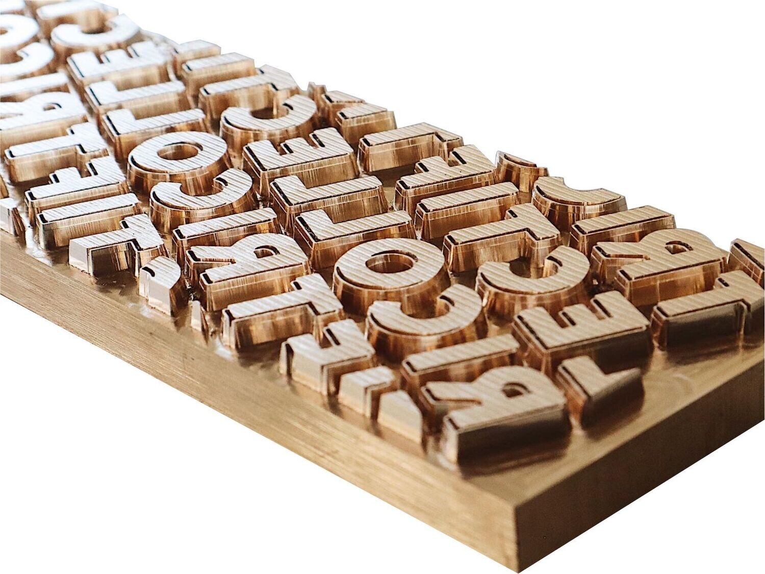 Brass stamp for hot stamping