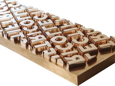 Brass stamp for hot stamping