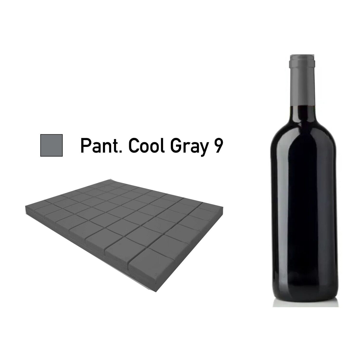 Bottle Sealing Wax - Lava gray