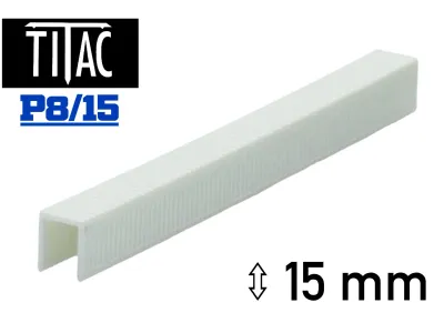 Titac P8-15 Plastic Staples - 4200 Staples