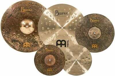 Meinl Cymbals MJ401+18 Mike Johnston Pack Byzance Cymbal Box Set with Free 18" Byzance Extra Dry Thin Crash